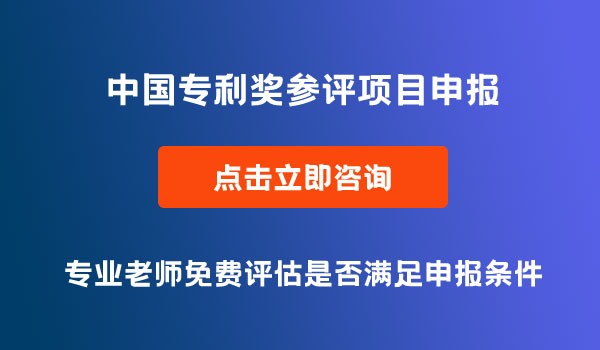 中国专利奖申报